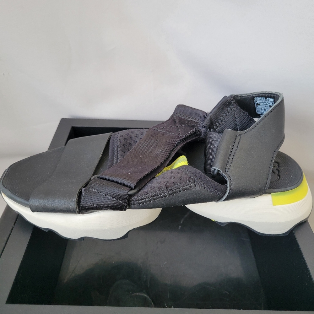 Sorel Kinetic Impact Slingback Sandal Black 5.5 - Picture 4 of 12